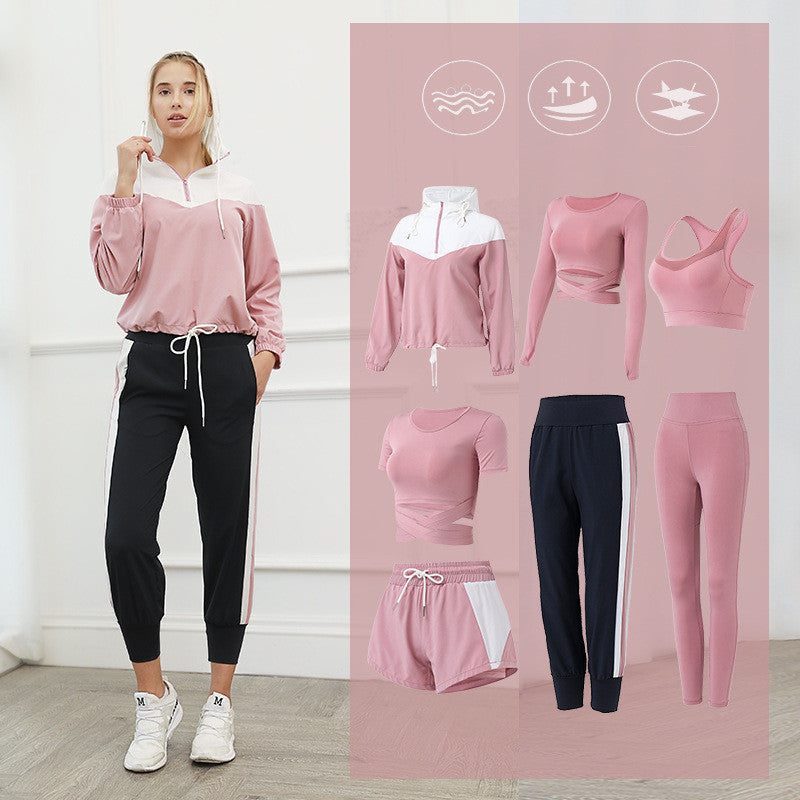 Vêtements de yoga, combinaison de sport pour femmes, course à pied, séchage rapide, grande taille, vêtements de fitness tendance