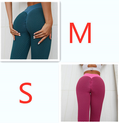 Leggings à carreaux Pantalons de yoga de remise en forme Leggings de gymnastique respirants taille haute sans couture pour femmes