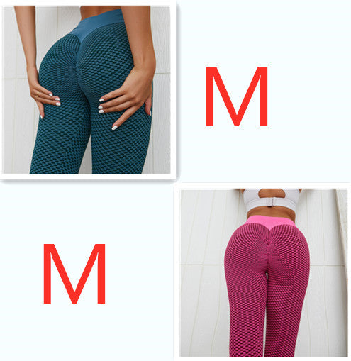 Leggings à carreaux Pantalons de yoga de remise en forme Leggings de gymnastique respirants taille haute sans couture pour femmes