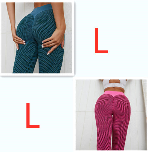 Leggings à carreaux Pantalons de yoga de remise en forme Leggings de gymnastique respirants taille haute sans couture pour femmes