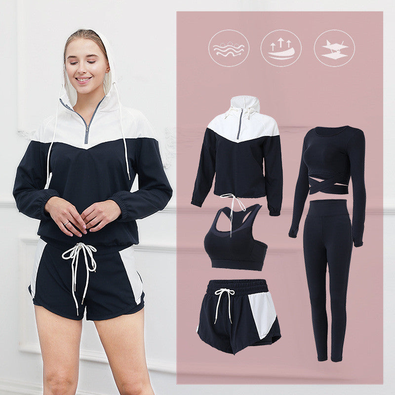 Vêtements de yoga, combinaison de sport pour femmes, course à pied, séchage rapide, grande taille, vêtements de fitness tendance