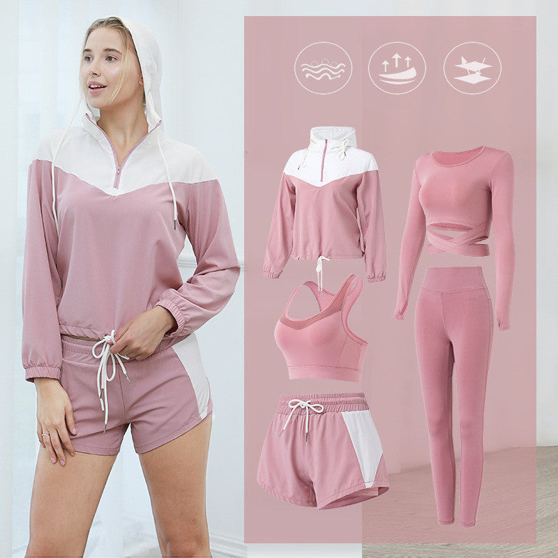 Vêtements de yoga, combinaison de sport pour femmes, course à pied, séchage rapide, grande taille, vêtements de fitness tendance