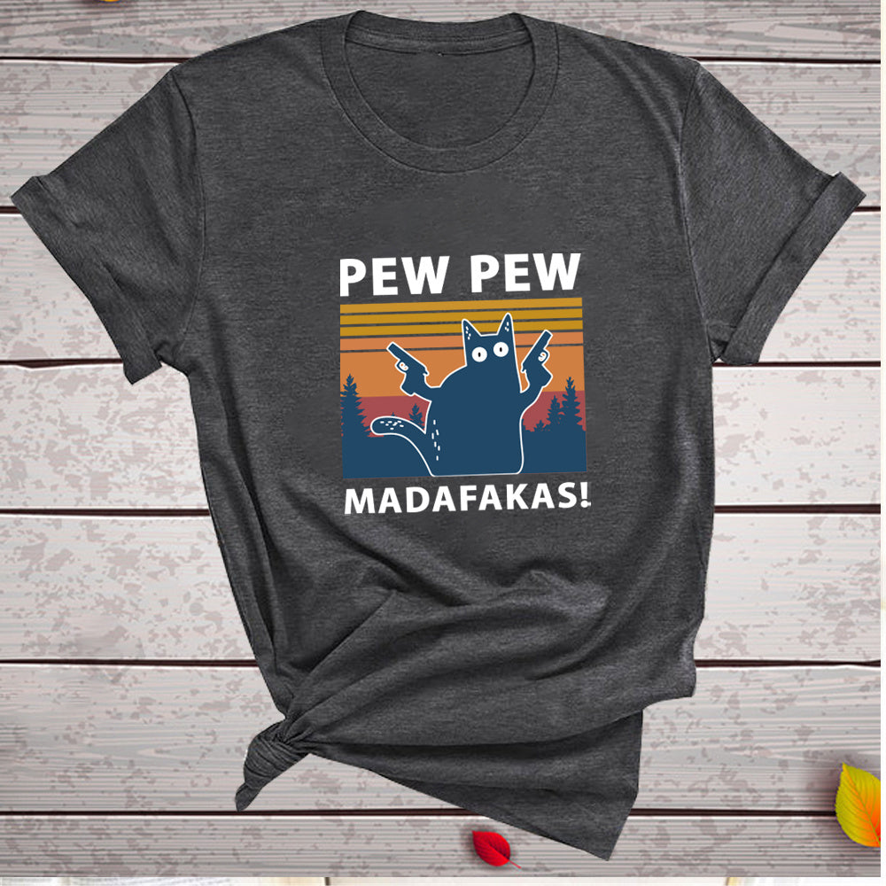 T-shirt à manches courtes Pew Maddakas Top taille européenne