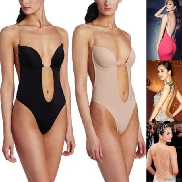 Soutien-gorge dos nu gainant pour robe de soirée d'été