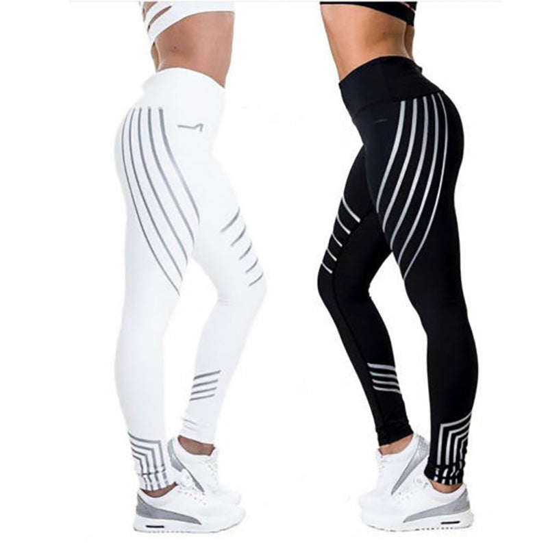 Leggings d'entraînement pour femmes Pantalons Leggins pour femmes Leggings de fitness pour femmes Leggings d'automne et d'hiver lumineux pour femmes Leggins pour femmes