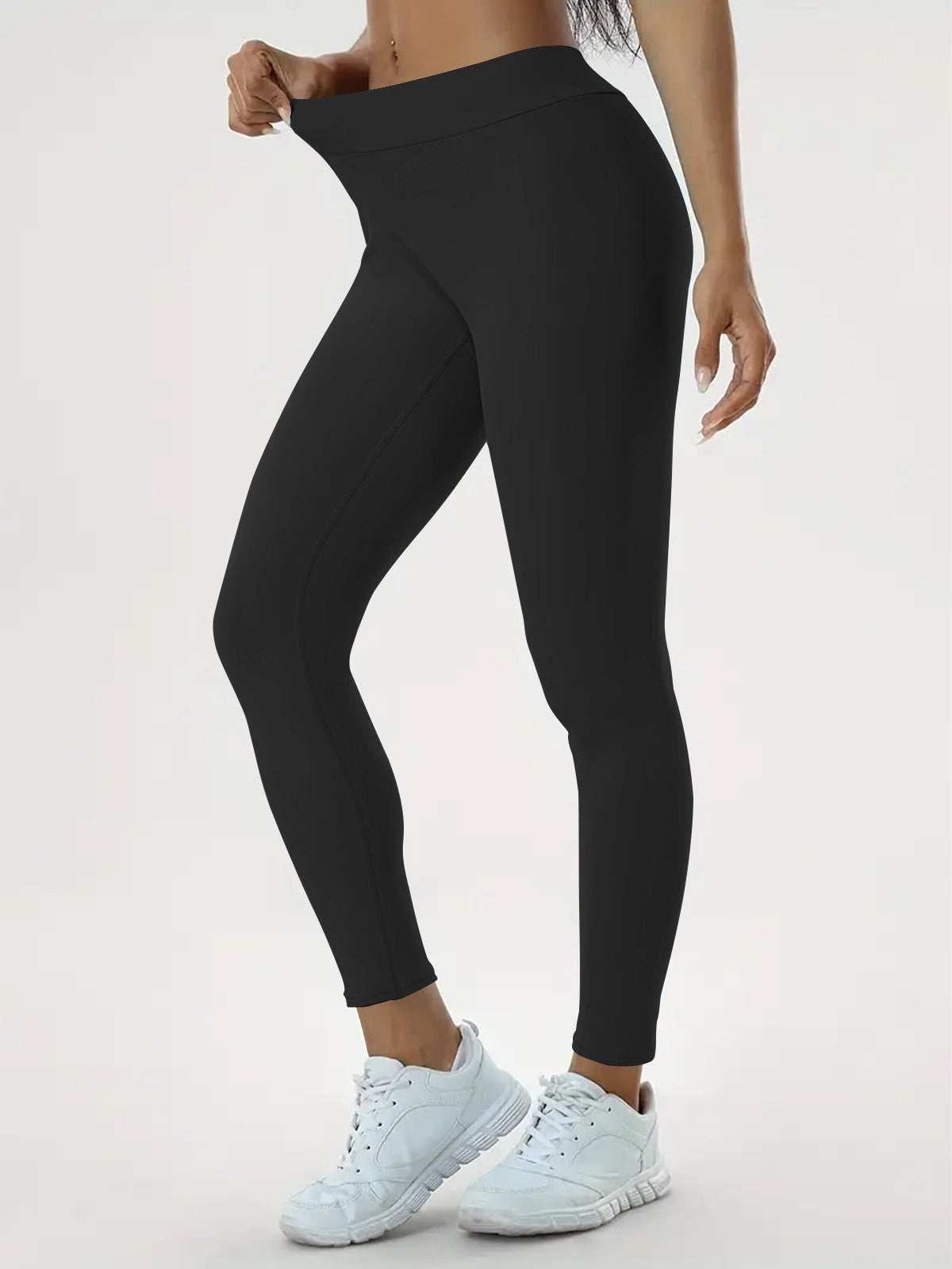 Pantalon de yoga taille haute pour femme, pantalon de fitness moulant à haute élasticité