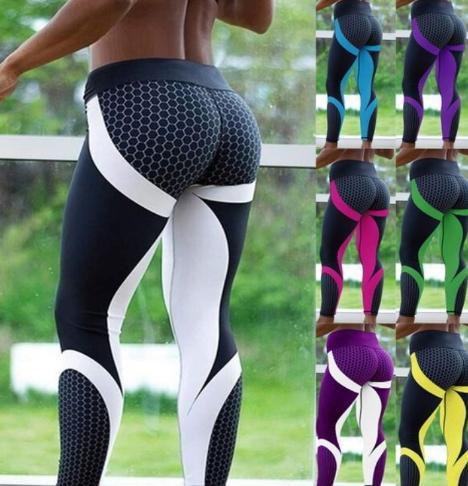 Leggings de yoga et de fitness pour femmes, pantalons de fitness, collants slim, vêtements de sport, de course à pied