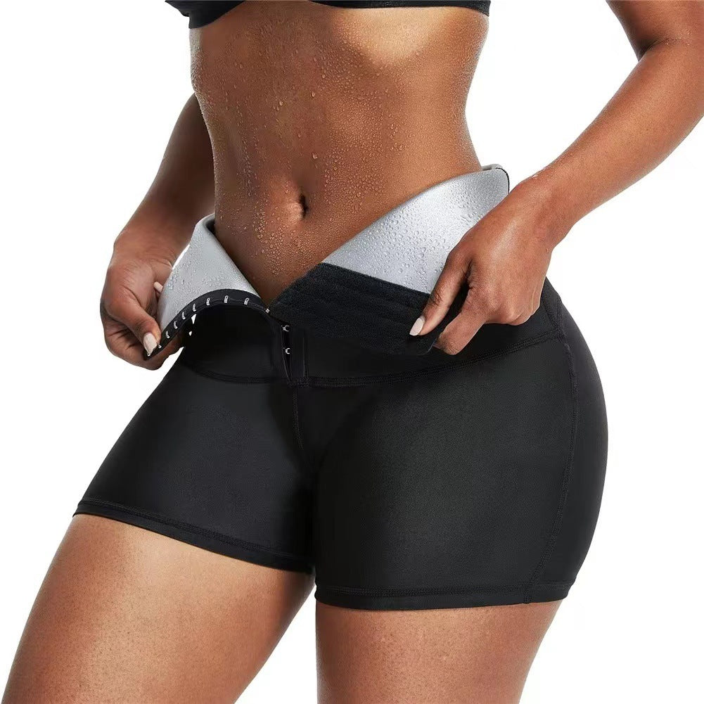 Pantalon amincissant pour la taille, vêtement de forme pour le ventre, leggings de sudation thermique, fitness, entraînement, pantalon de sauna, modelage du corps