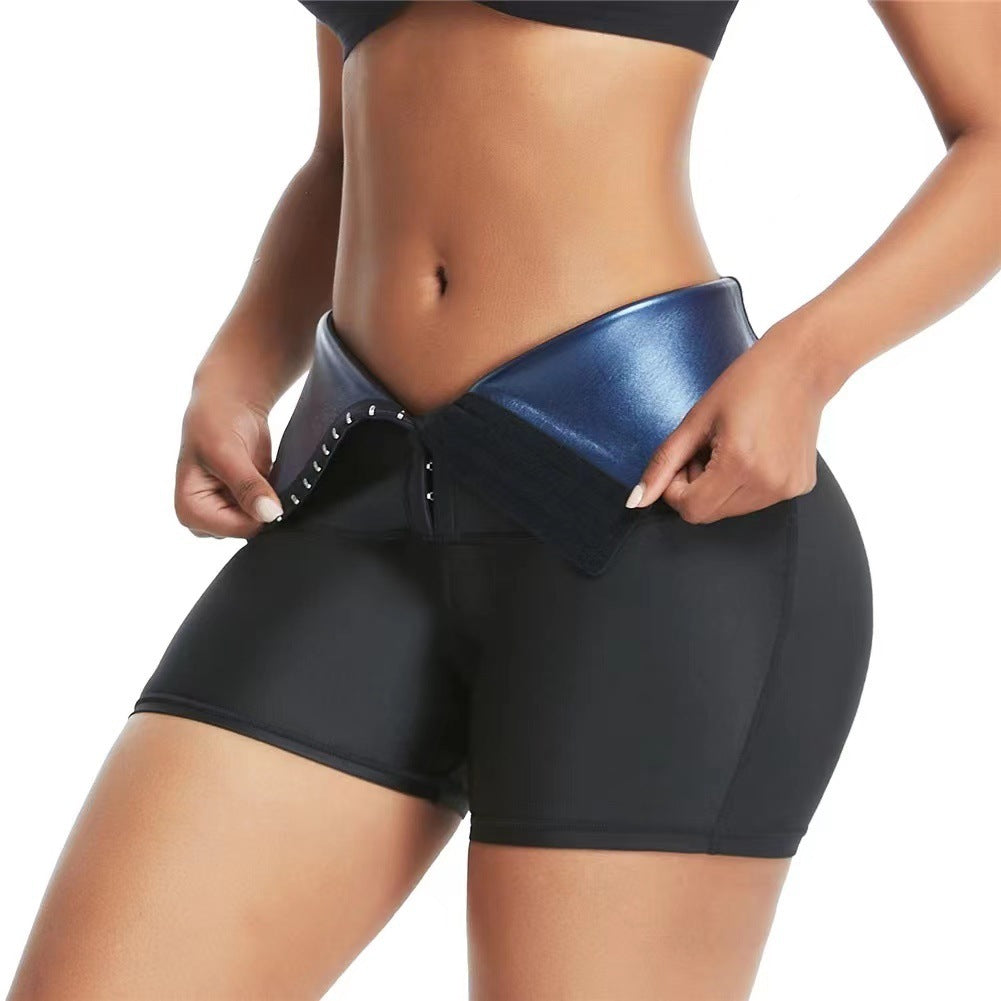 Pantalon amincissant pour la taille, vêtement de forme pour le ventre, leggings de sudation thermique, fitness, entraînement, pantalon de sauna, modelage du corps