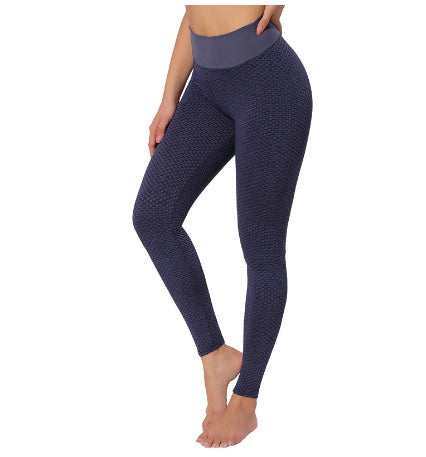 Leggings à carreaux Pantalons de yoga de remise en forme Leggings de gymnastique respirants taille haute sans couture pour femmes