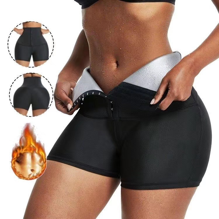 Pantalon amincissant pour la taille, vêtement de forme pour le ventre, leggings de sudation thermique, fitness, entraînement, pantalon de sauna, modelage du corps