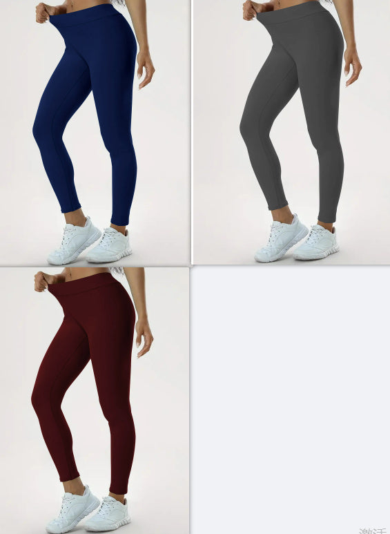 Pantalon de yoga taille haute pour femme, pantalon de fitness moulant à haute élasticité